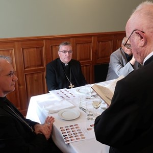 Božićno i novogodišnje čestitanje u Svećeničkom domu sv. Josipa